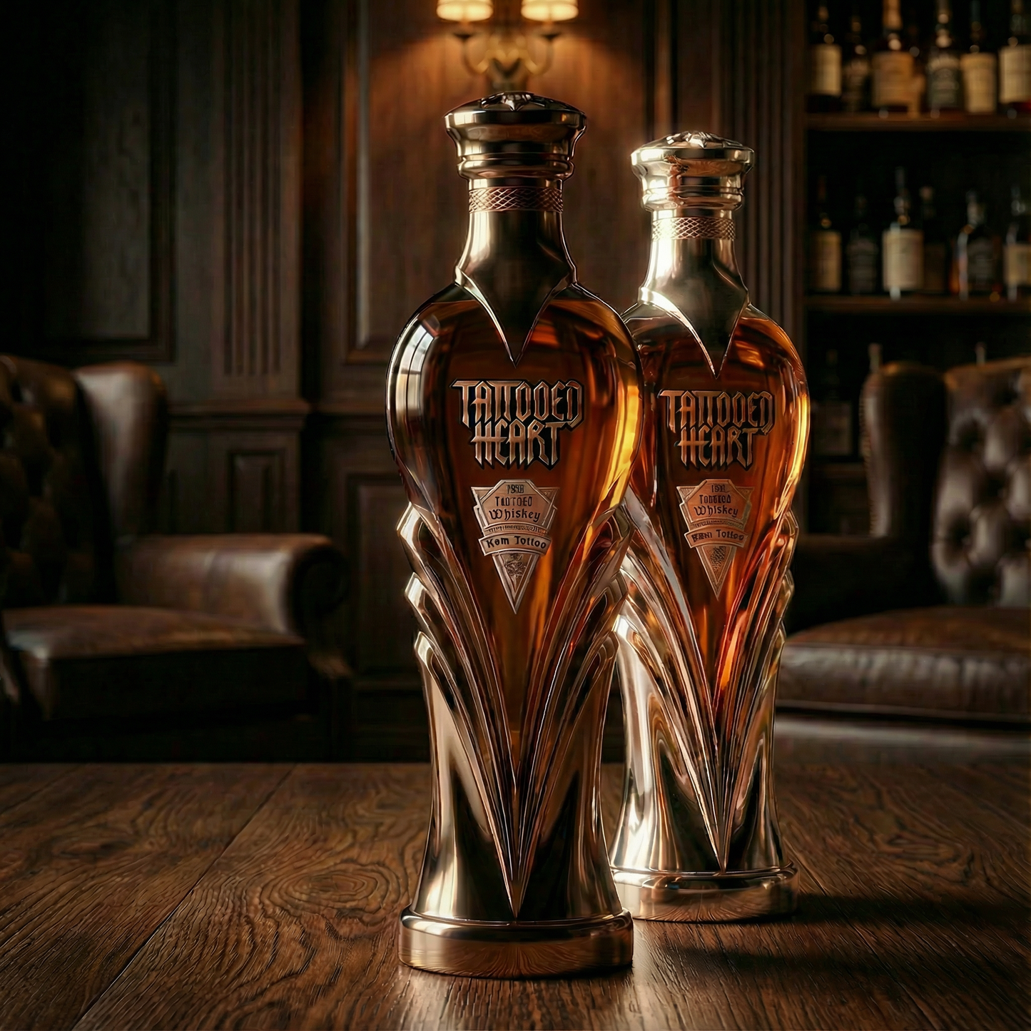 Tattooed Heart Bourbon Whiskey — First Tattoo