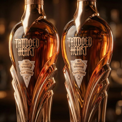 Tattooed Heart Bourbon Whiskey — First Tattoo